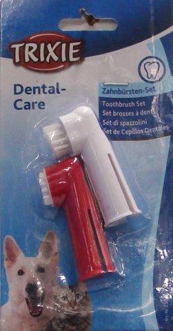 Sõrmehambaharjad lemmiklooma hammaste puhastamiseks