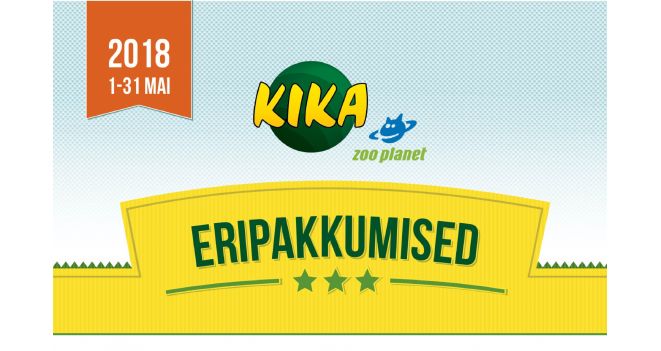  KIKA ja ZOO PLANET kaupluste kampaanialeht