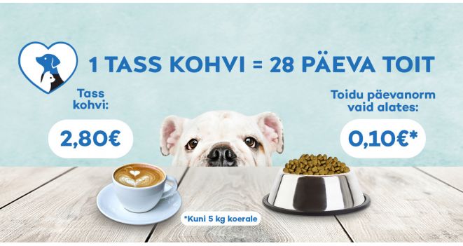 Tass kohvi - kallim kui lemmikloomatoit?