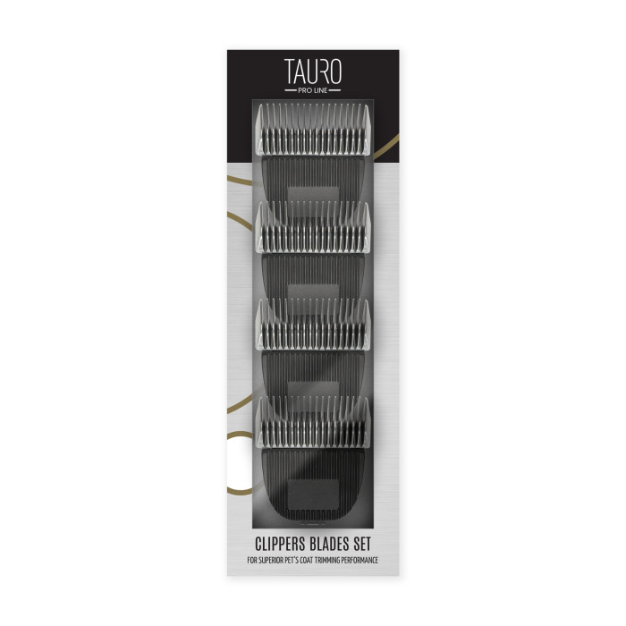 TAURO PRO LINE набор сменных головок из нержавеющей стали, предназначенных для триммера для стрижки шерсти домашних животных 