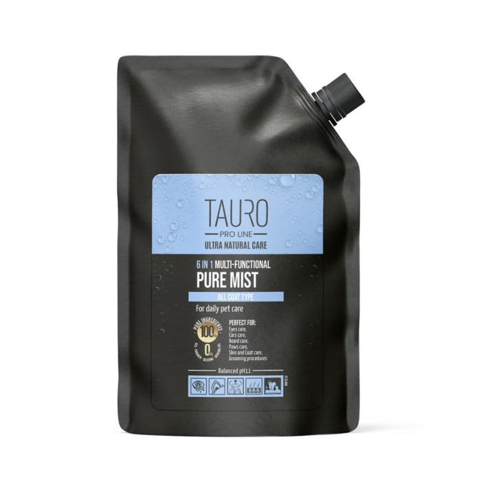 TAURO PRO LINE Ulta Natural Care 6in1 Pure Mist многофункциональный продукт для ежедневного ухода за собаками и кошками 
