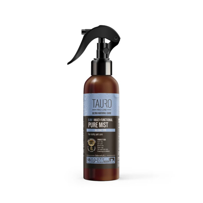 TAURO PRO LINE Ulta Natural Care 6in1 Pure Mist многофункциональный продукт для ежедневного ухода за собаками и кошками 