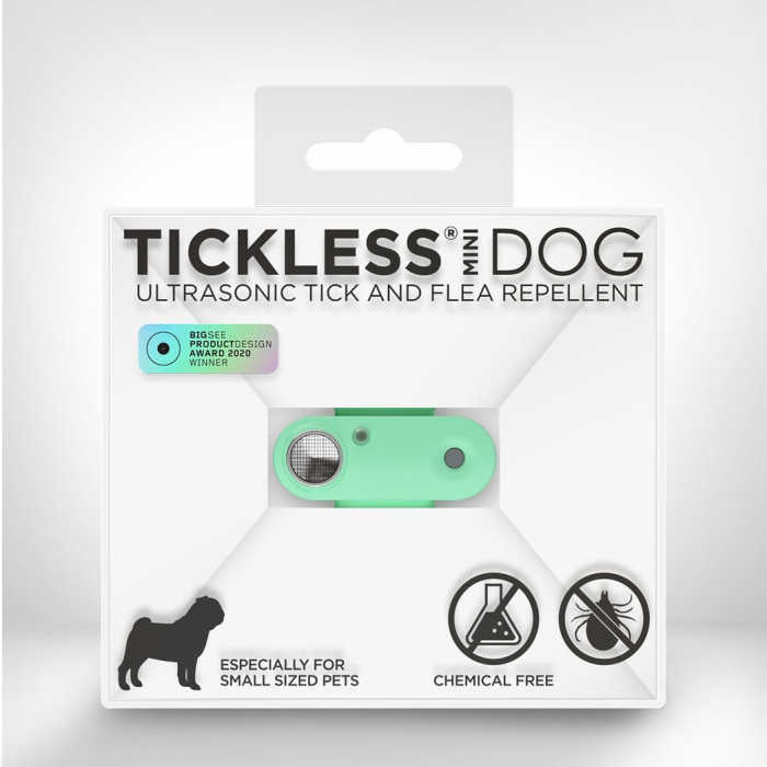 TICKLESS TickLess MINI Dog ultraheliripats puukide ja kirbude tõrjumiseks, koertele ja kassidele 