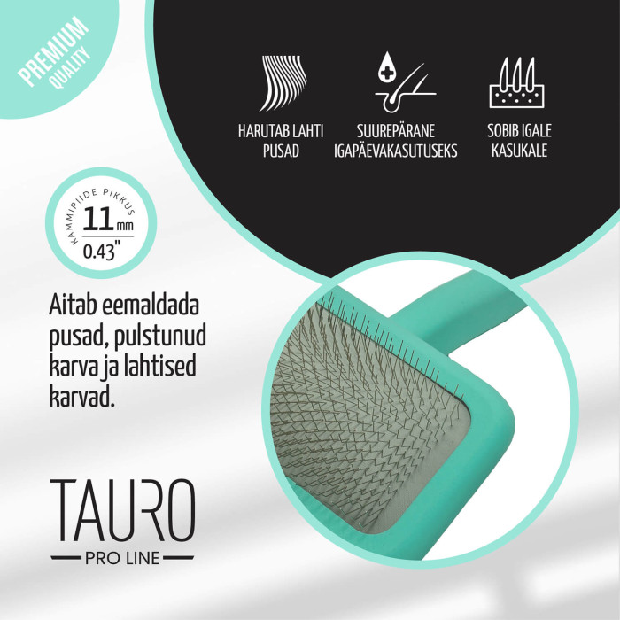 TAURO PRO LINE Hari puidust, ristkülikukujuline 