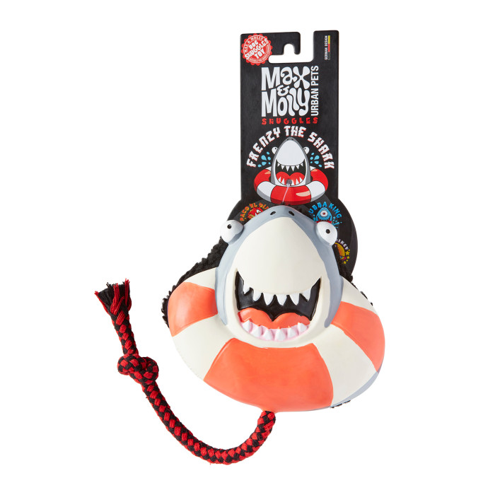 MAX & MOLLY  игрушка для домашних животных Frenzy the Shark 