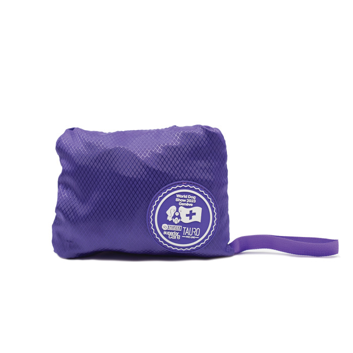 WORLD DOG SHOW складной рюкзак, фиолетового цвета, с логотипом 