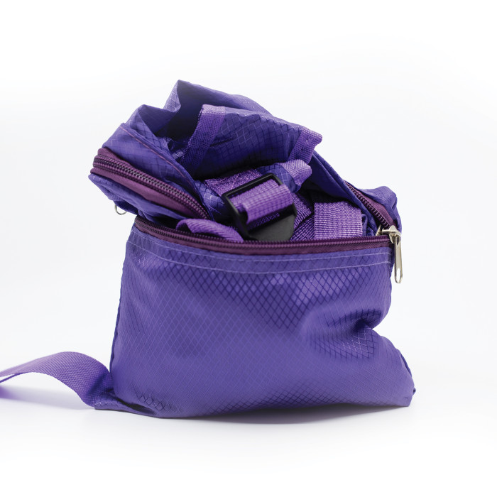 WORLD DOG SHOW складной рюкзак, фиолетового цвета, с логотипом 
