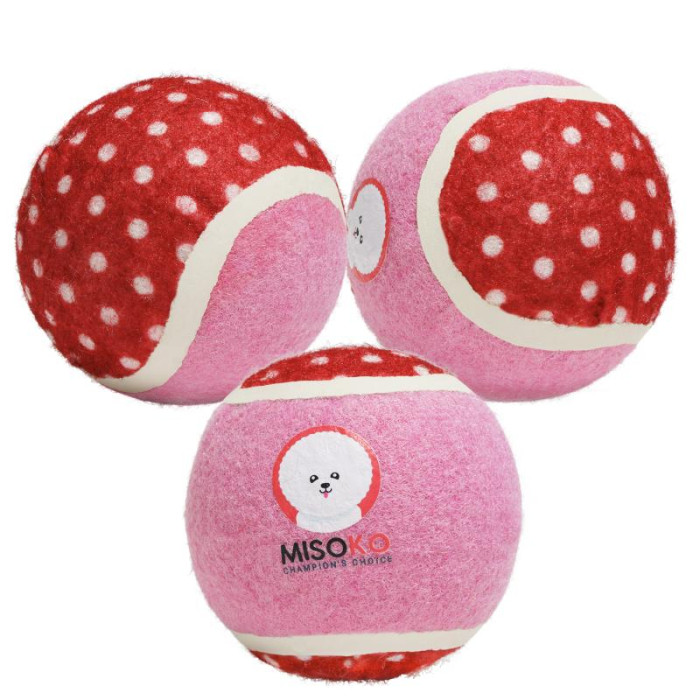 MISOKO Koera mänguasi, kont, heliga, 7,5 cm, 3 tk 