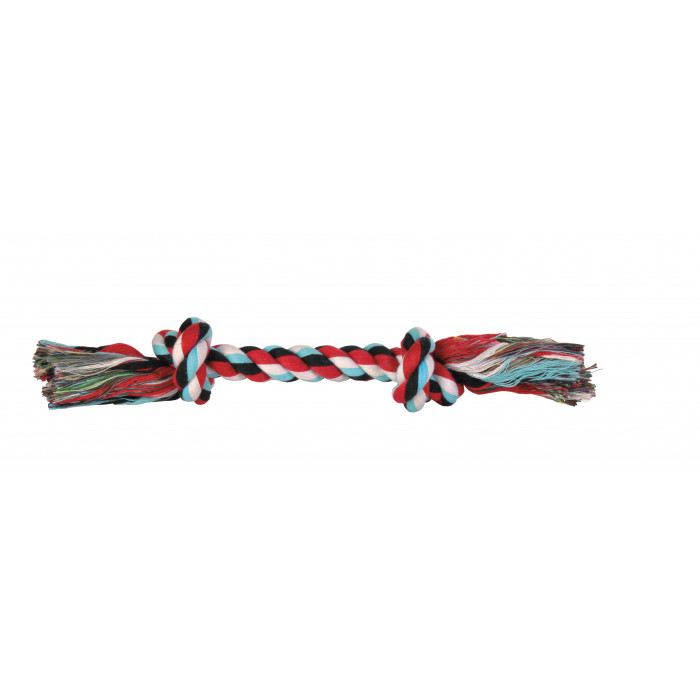 TRIXIE Игрушка для собак, свернутая разноцветная веревка 