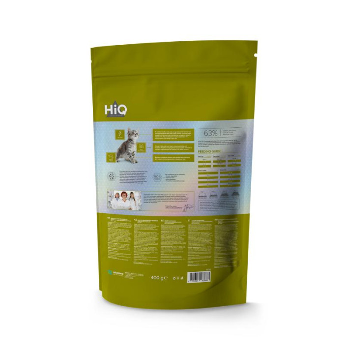 HIQ сухой корм для котят с птицей 