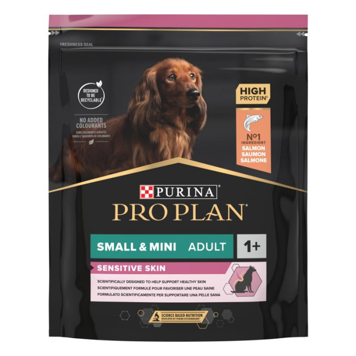 PRO PLAN OPTIDERMA сухой корм для взрослых собак малых и декоративных пород с чувствительной кожей 