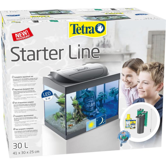 TETRA Starter Line LED Crayfish akvaariumi komplekt, 30 L 