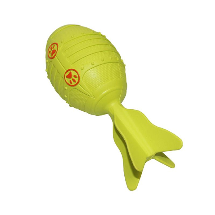 MISOKO игрушка для собак, ракета, резина, 16,5 cм 