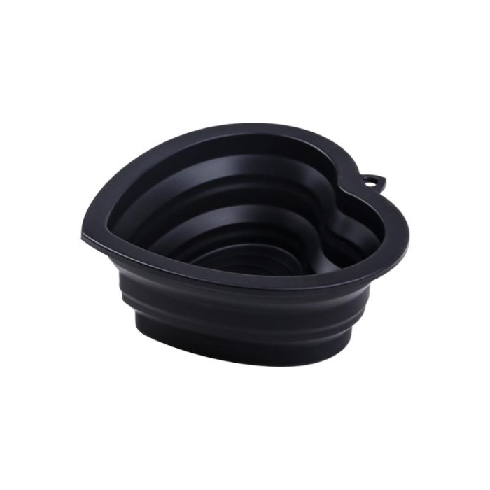 PET ADVANCE миска для домашних питомцев, в форме сердца, силиконовая, , 12,7x12,6x0,5 cм 