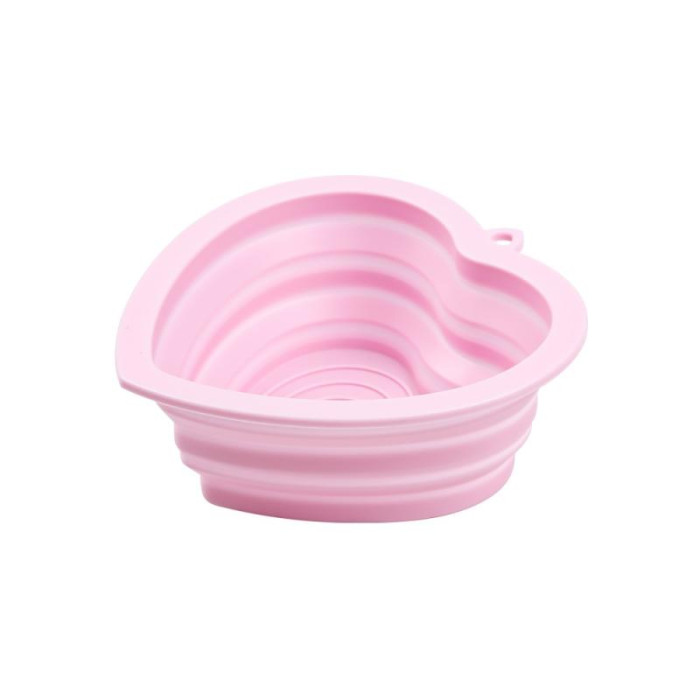 PET ADVANCE миска для домашних питомцев, в форме сердца, силиконовая, , 12,7x12,6x0,5 cм 