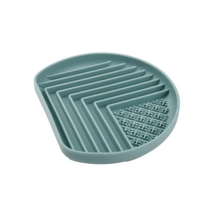 PET ADVANCE lemmiklooma kauss aeglaseks söömiseks, silikoon, 22x19x3 cm 
