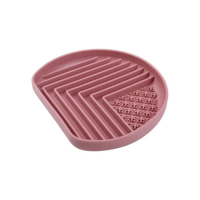 PET ADVANCE lemmiklooma kauss aeglaseks söömiseks, silikoon, 22x19x3 cm 