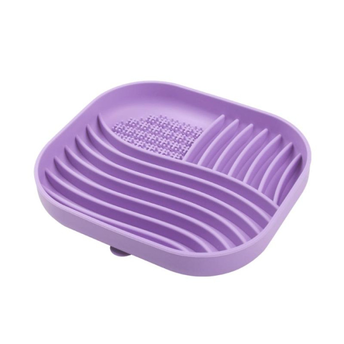 PET ADVANCE миска для медленного кормления домашних питомцев, силиконовая, 21x18x3 cм 