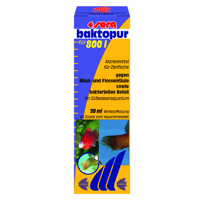 SERA Baktopur средство от эрозии жабр и плавников 