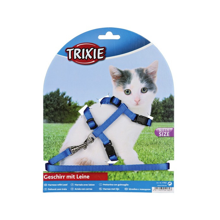 TRIXIE Прогулочный комплект для котят и молодых кошек 