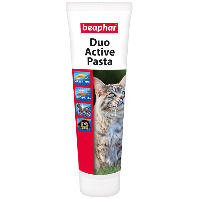 BEAPHAR Duo-Active cat paste мульти-витаминная паста для кошек BIO-MOS 