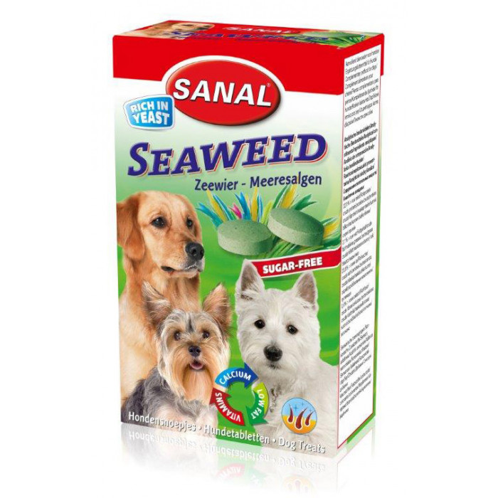 SANAL dog seaweed пищевая добавка для собак 