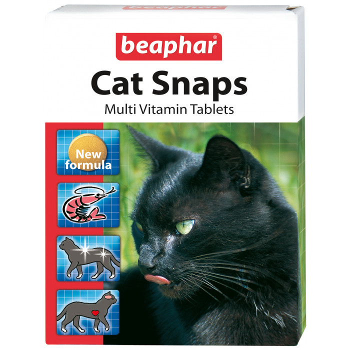 BEAPHAR Cat snaps мульти-витаминный комплекс для кошек 