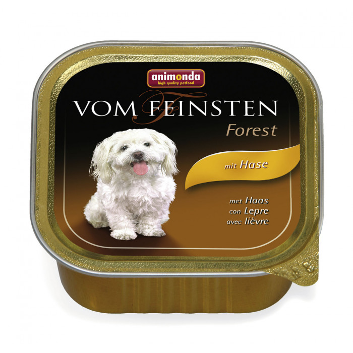 ANIMONDA Vom feinsten Forest консервированный корм для взрослых собак, с крольчатиной 