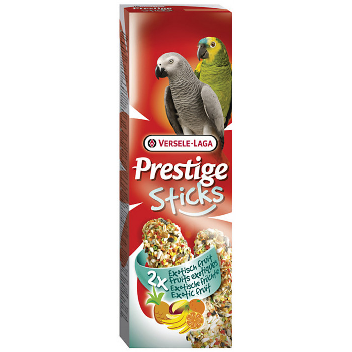 VERSELE LAGA Prestige Sticks лакомство для крупных попугаев с экзотическими фруктами 