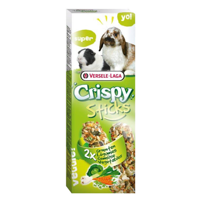 VERSELE LAGA Crispy Sticks küülikute ja merisigade söödalisand 