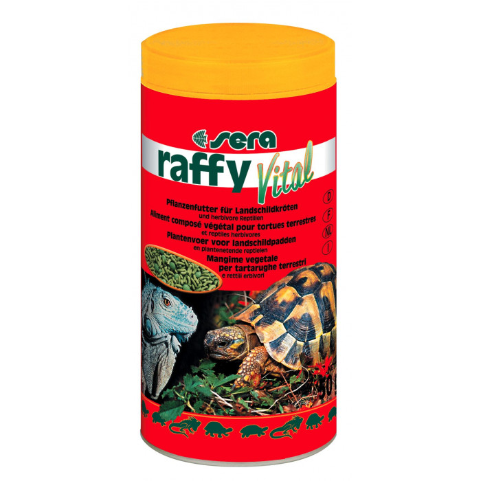 SERA Raffy Vital Овощной корм для наземных и травяных черепах 