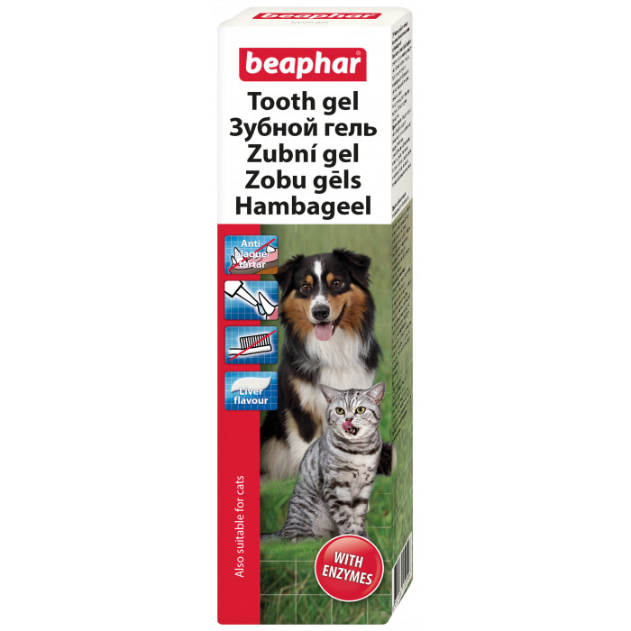 BEAPHAR DOG-A-DENT зубная паста-гель для домашних животных 