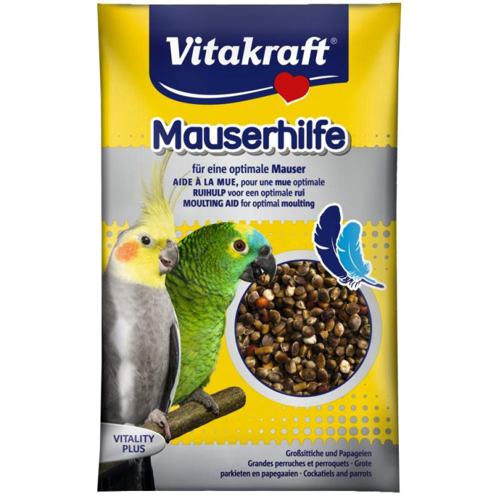 VITAKRAFT Mauser Hilfe vitaminiseeritud seemned papagoidele 
