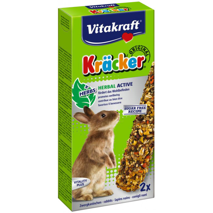 VITAKRAFT Kracker junior calcium лакомства для кроликов 