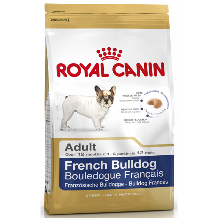 ROYAL CANIN сухой корм для взрослых собак породы французский бульдог 