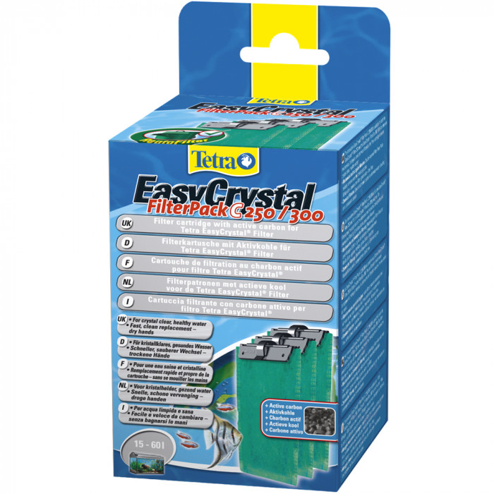 TETRA Tetratec EasyCrystal FilterPack C 250/300 söega käsnad 