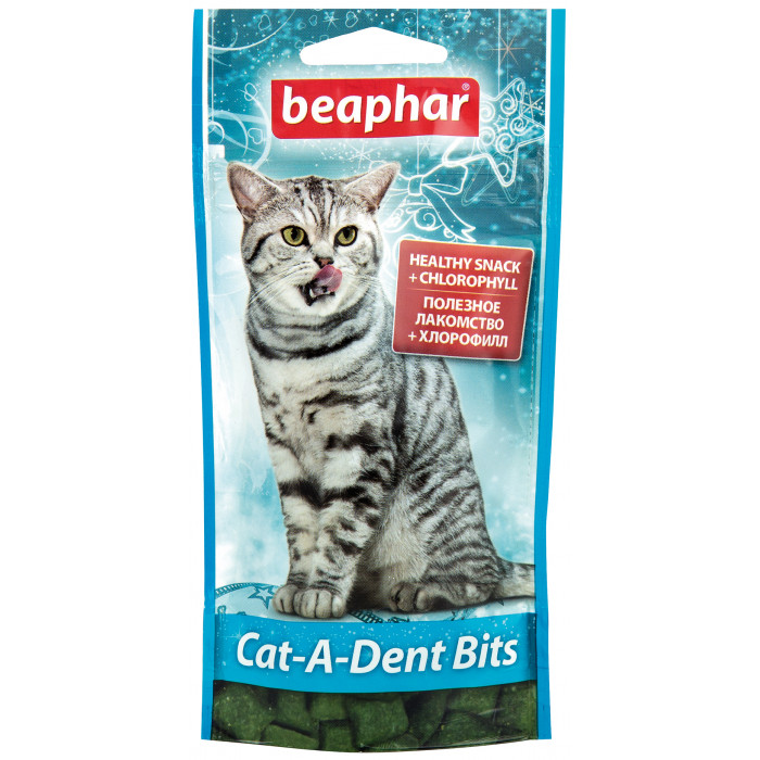 BEAPHAR Cat-A-Dent Bits kassi maius 
