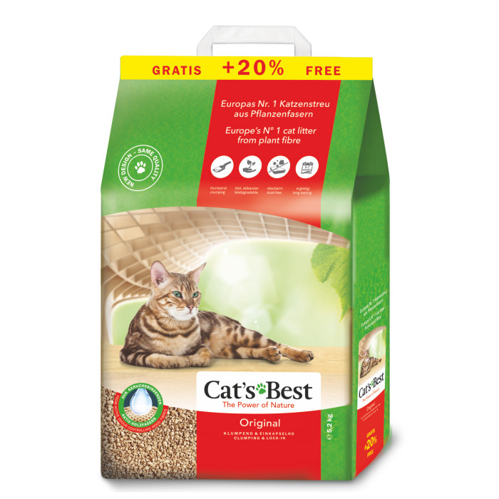 JRS CAT‘S BEST ORIGINAL kassiliiv, puidust, paakuv 