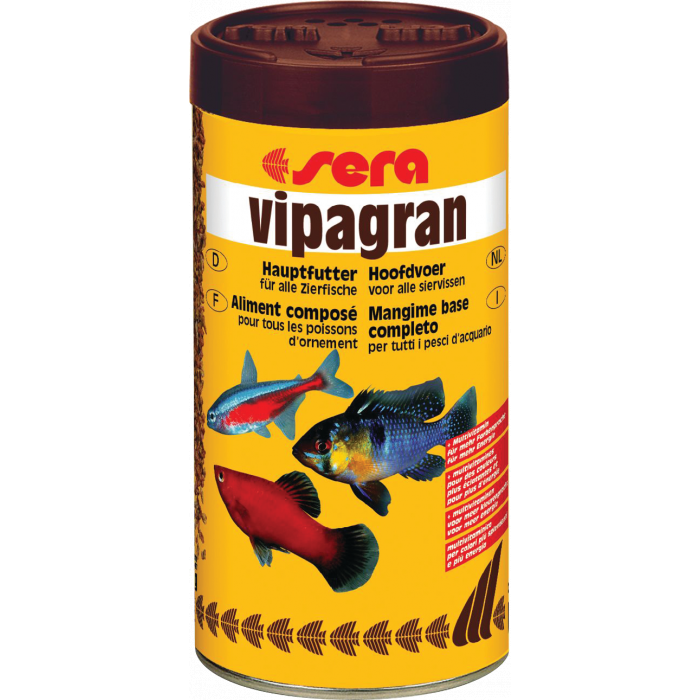 SERA Vipagran гранулированный корм для декоративных рыб 