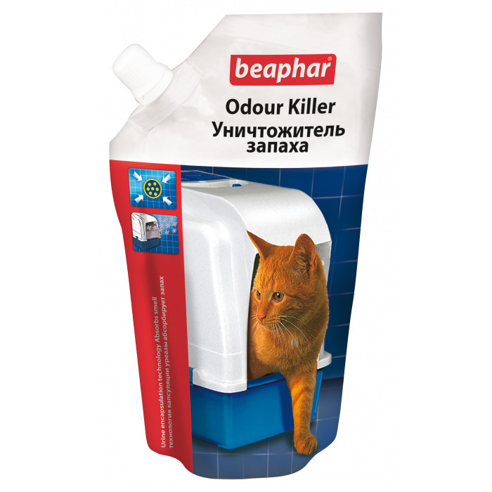 BEAPHAR Odour Killer средство для чистки кошачьих лотков (для удаления запаха) 