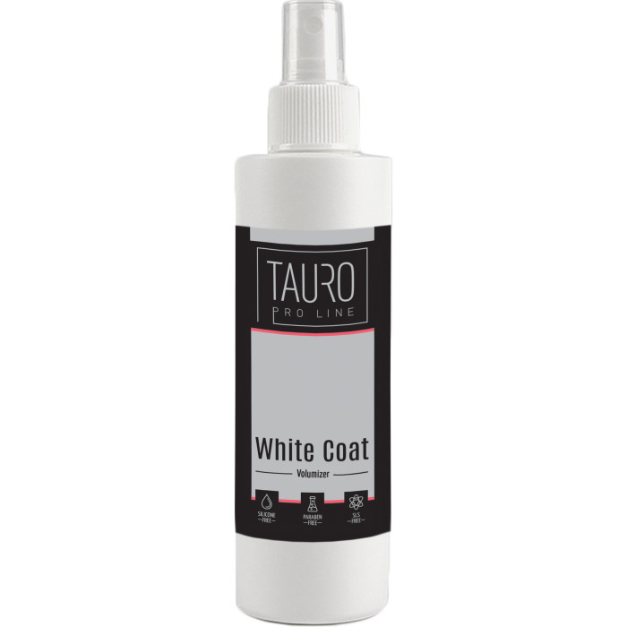 TAURO PRO LINE White Coat, kohevust lisav palsam valgekarvalisele koerale ja kassile 