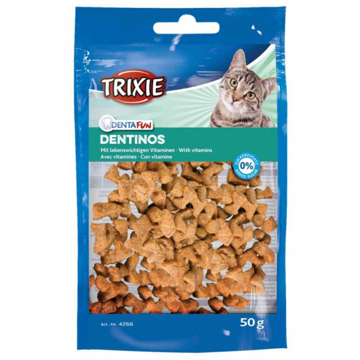 TRIXIE Dentinos лакомства для кошек с витаминами 
