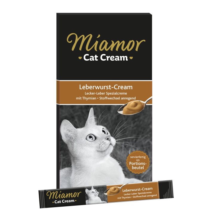 FINNERN MIAMOR Leberwurst-Cream Жидкое лакомство для кошек 