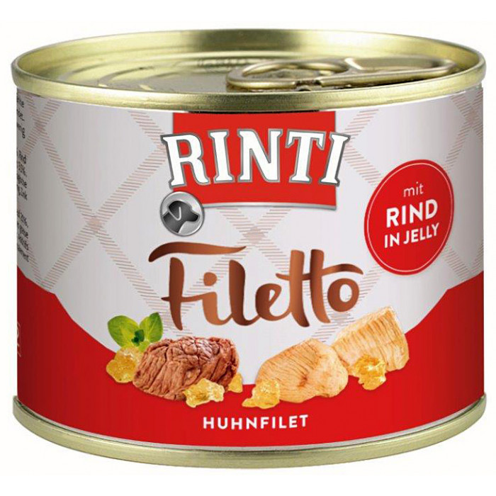 FINNERN MIAMOR RINTI FILETTO консервированный корм для взрослых собак, с курятиной и говядиной 
