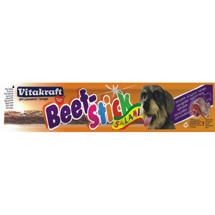 VITAKRAFT Beef Stick лакомство для собак с ягненком 
