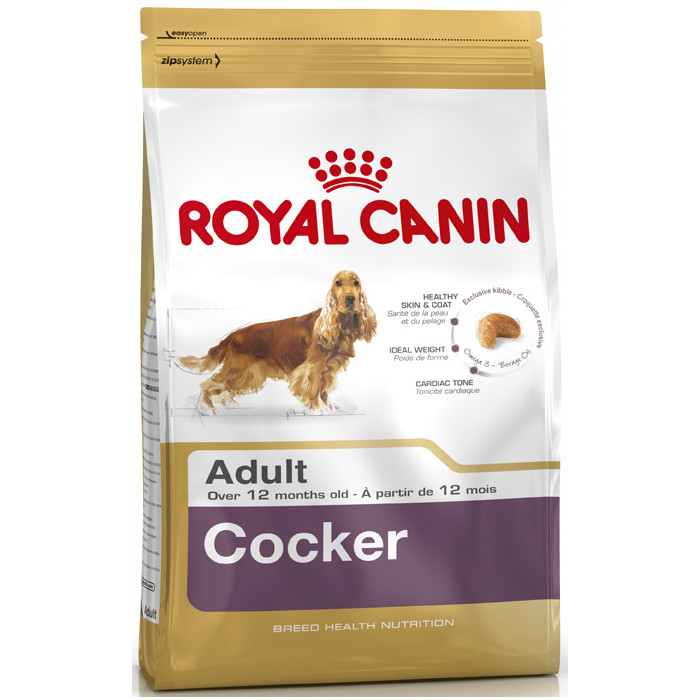 ROYAL CANIN сухой корм для взрослых собак породы кокер-спаниель 