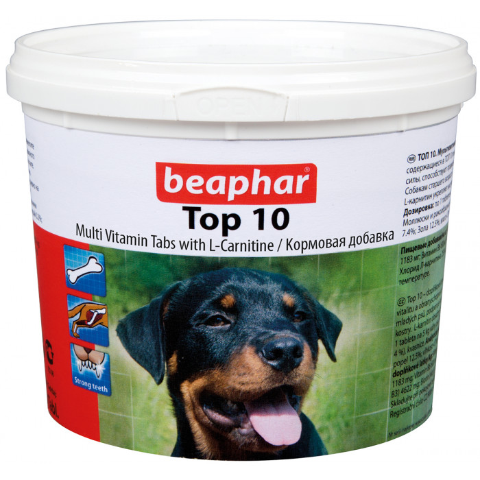 BEAPHAR Top-10 комплекс мульти-витаминов для собак 
