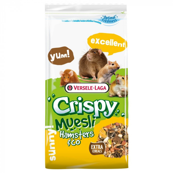 VERSELE LAGA Crispy Hamster Хрустящий корм для хомяков 
