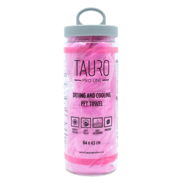 TAURO PRO LINE Kuivatav ja jahutav lemmikloomarätik, 64x43 cm 