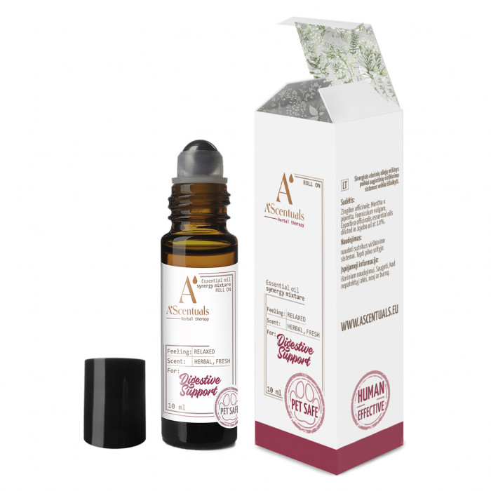A'SCENTUALS Смесь эфирных масел Digestive Support 
